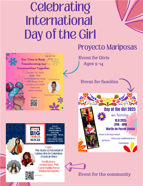 flyer for Day of the Girl